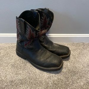 Ariat Steel Toe Work Boots Size 11D